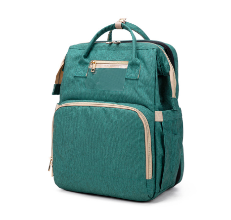 Multifuntionele Baby Luiertas met Opvouwbaar Wiegje – Waterdicht Multi-Vak Ontwerp