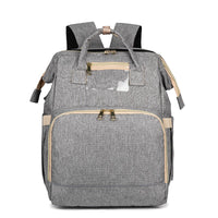 Multifuntionele Baby Luiertas met Opvouwbaar Wiegje – Waterdicht Multi-Vak Ontwerp