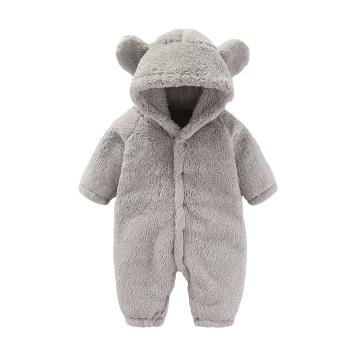 Warme Teddy Onesie met Oortjes – Ultiem Fleece Comfort voor Kids