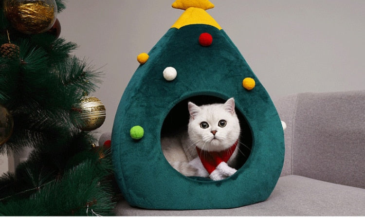 Kerstboom Kattenmand - FestivePurr