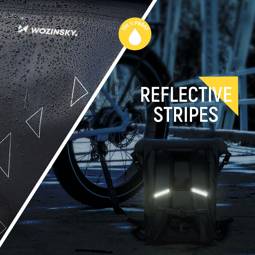 3-in-1 Fietstas voor Bagagedrager - Max