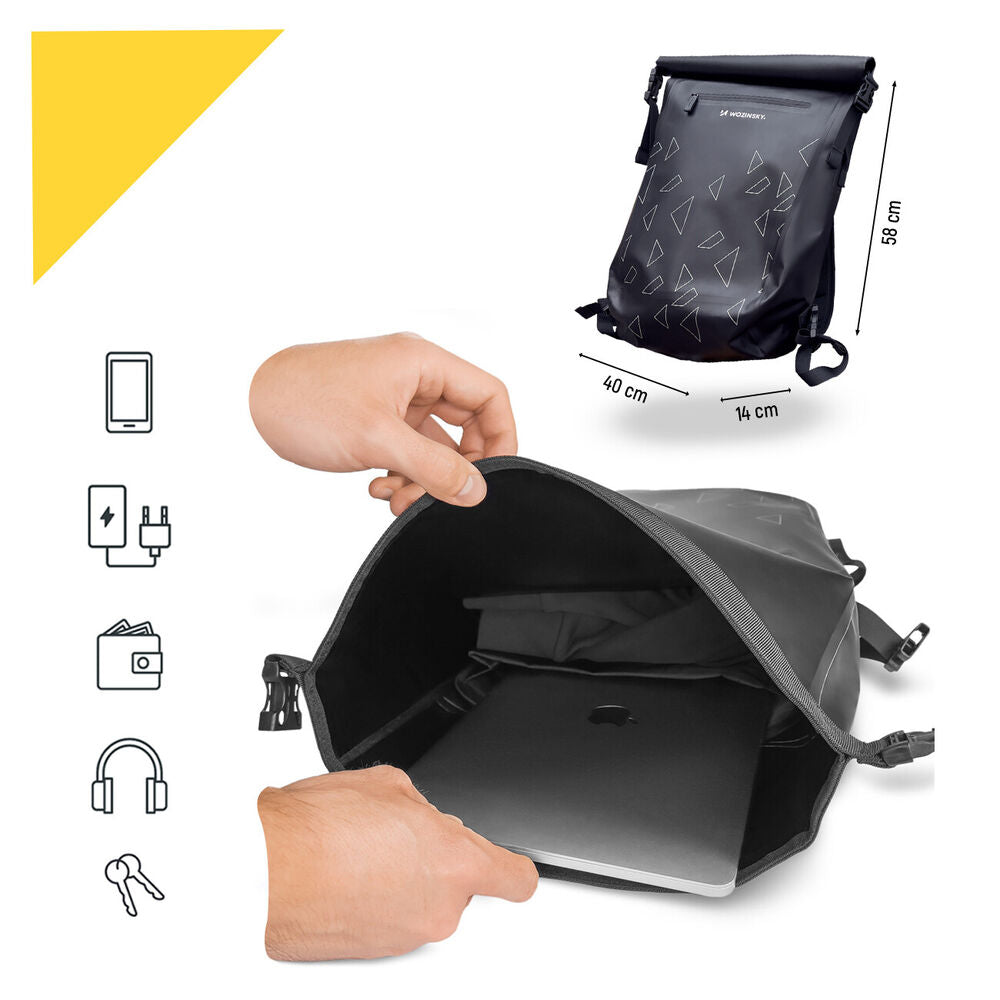 3-in-1 Fietstas voor Bagagedrager - Max