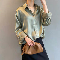 Sammy Jackson™ Myra Silk Blouse | A luxurious & classic blouse for women