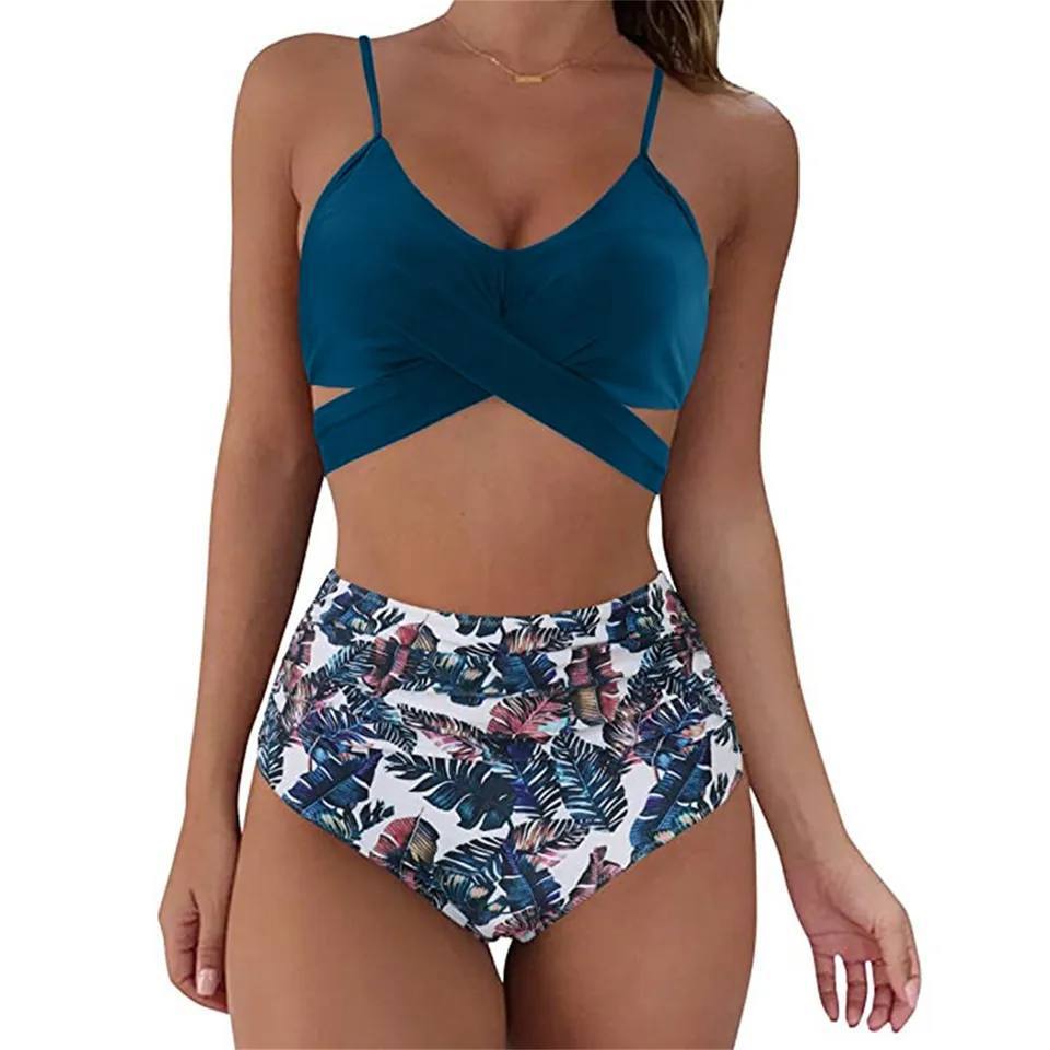 Sammy Jackson™ | Belle High-Waisted, Colorful Women's Bikini