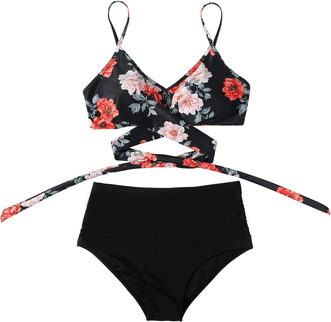 Sammy Jackson™ | Belle High-Waisted, Colorful Women's Bikini