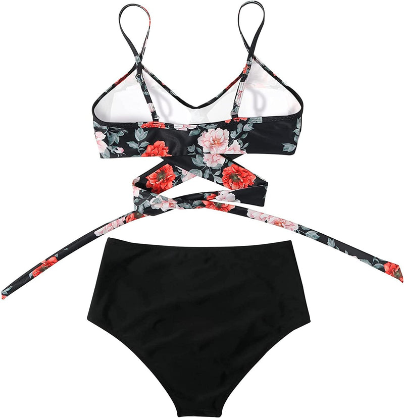 Sammy Jackson™ | Belle High-Waisted, Colorful Women's Bikini