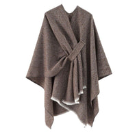 Mia Cashmere Poncho | Retro & Stylish