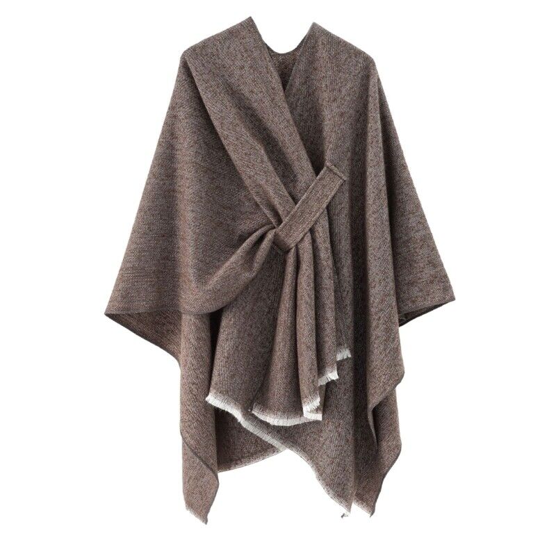 Mia Cashmere Poncho | Retro & Stylish