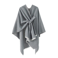 Mia Cashmere Poncho | Retro & Stylish