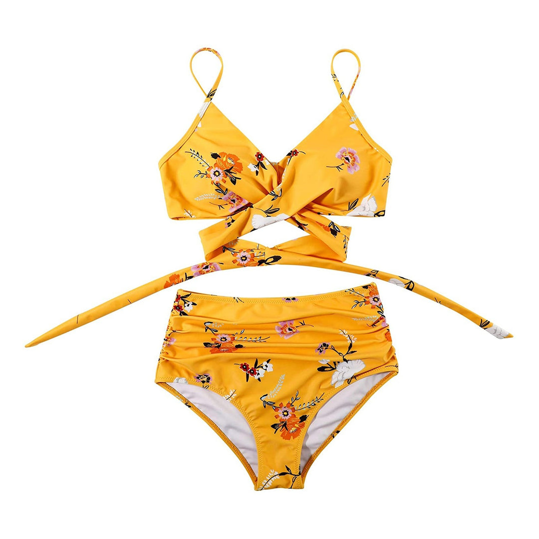 Sammy Jackson™ | Belle High-Waisted, Colorful Women's Bikini