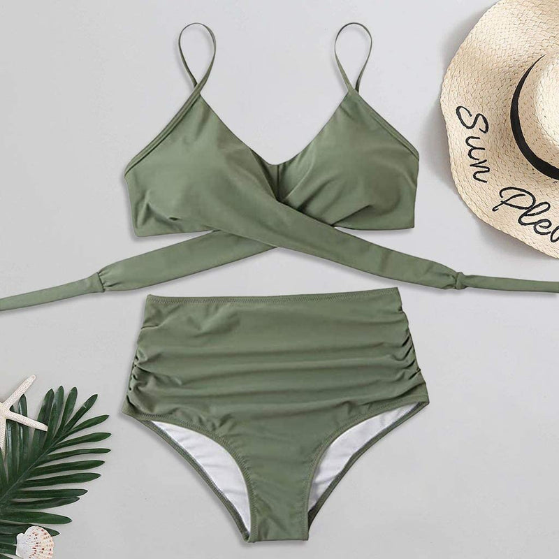 Sammy Jackson™ | Belle High-Waisted, Colorful Women's Bikini