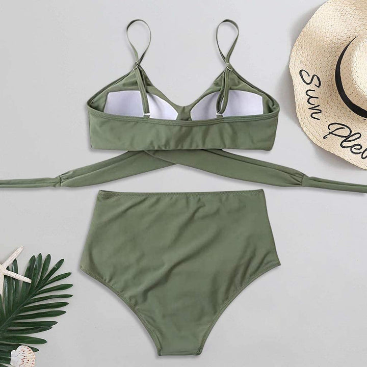 Sammy Jackson™ | Belle High-Waisted, Colorful Women's Bikini