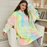 Sammy Jackson™ Hoodie & Blanket | Delightful Combination of a Soft Hoodie and Cozy Blanket in One!