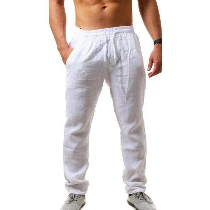Sammy Jackson™ Lukas Linen Pants for Men | Stylish & airy summer trousers