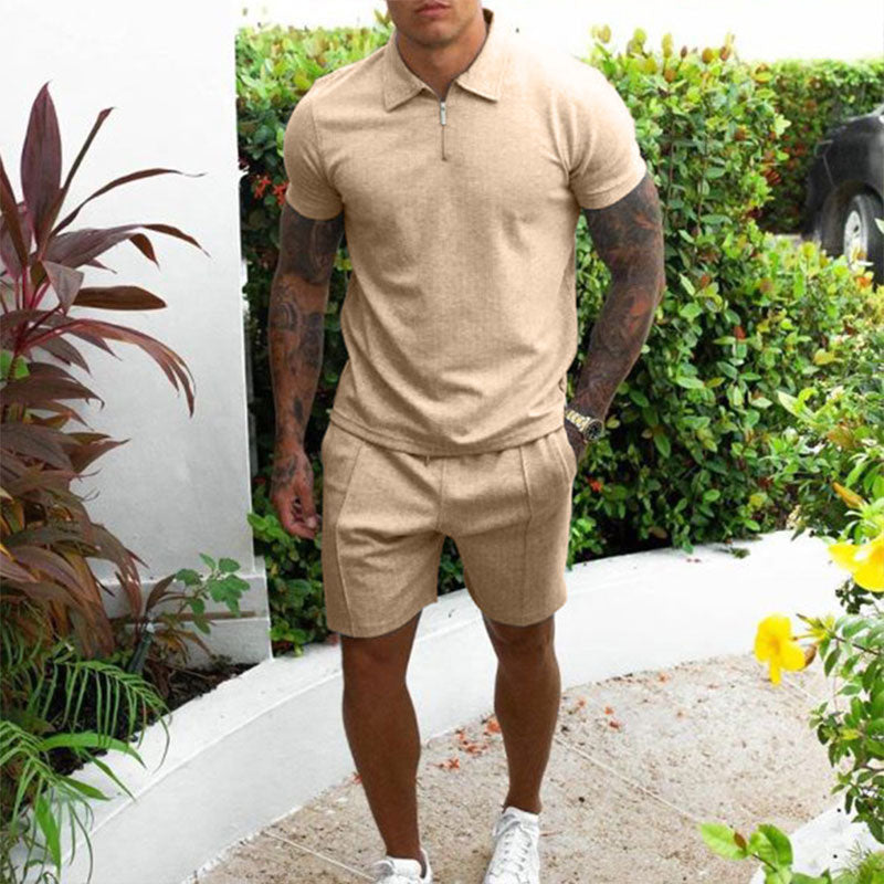 Sammy Jackson™ Polo & Short Set for Men | Summer Outfit for Men