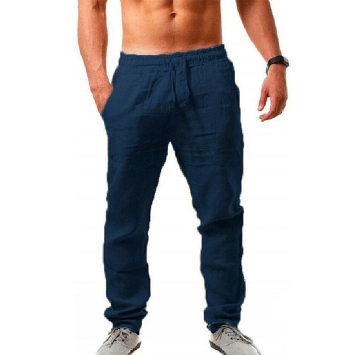 Sammy Jackson™ Lukas Linen Pants for Men | Stylish & airy summer trousers