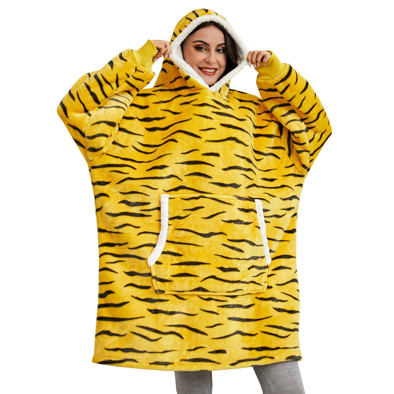 Sammy Jackson™ Hoodie & Blanket | Delightful Combination of a Soft Hoodie and Cozy Blanket in One!