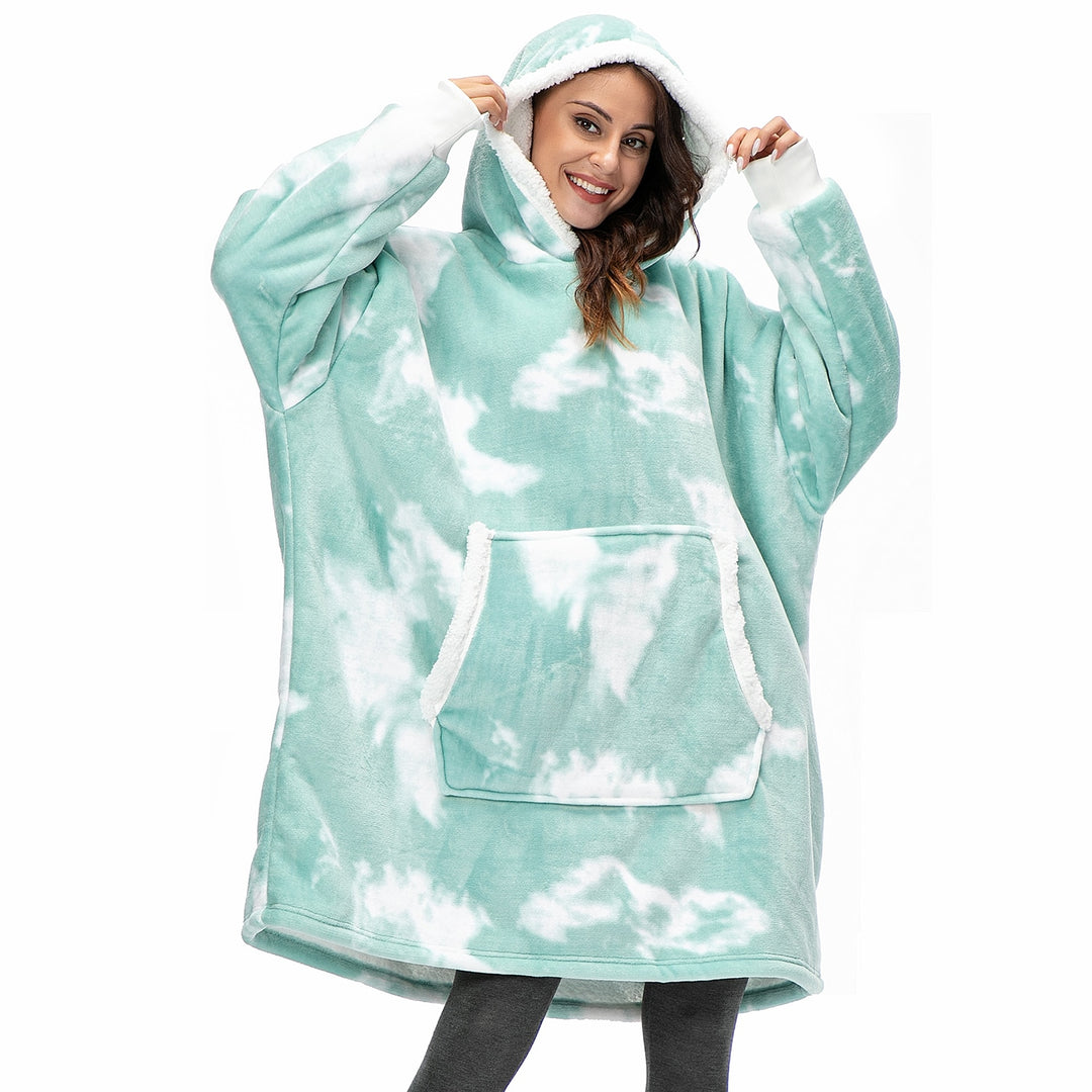 Sammy Jackson™ Hoodie & Blanket | Delightful Combination of a Soft Hoodie and Cozy Blanket in One!
