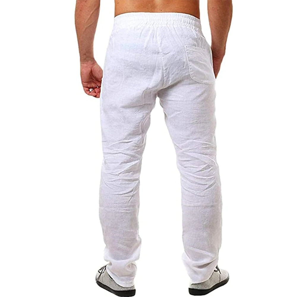 Sammy Jackson™ Lukas Linen Pants for Men | Stylish & airy summer trousers