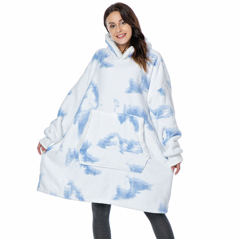 Sammy Jackson™ Hoodie & Blanket | Delightful Combination of a Soft Hoodie and Cozy Blanket in One!