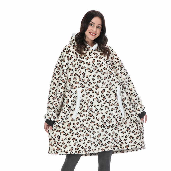 Sammy Jackson™ Hoodie & Blanket | Delightful Combination of a Soft Hoodie and Cozy Blanket in One!