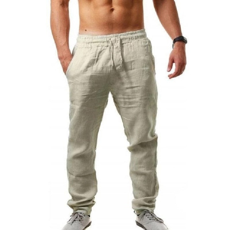 Sammy Jackson™ Lukas Linen Pants for Men | Stylish & airy summer trousers
