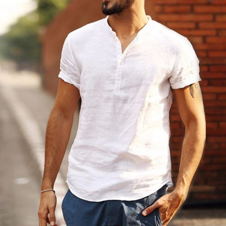 Sammy Jackson™ Leon Linen Shirt | A stylish & casual men's shirt