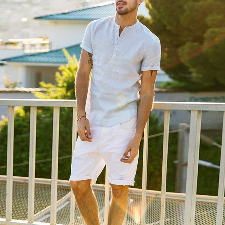 Sammy Jackson™ Leon Linen Shirt | A stylish & casual men's shirt