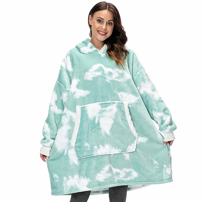 Sammy Jackson™ Hoodie & Blanket | Delightful Combination of a Soft Hoodie and Cozy Blanket in One!