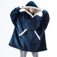 Sammy Jackson™ Hoodie & Blanket | Delightful Combination of a Soft Hoodie and Cozy Blanket in One!