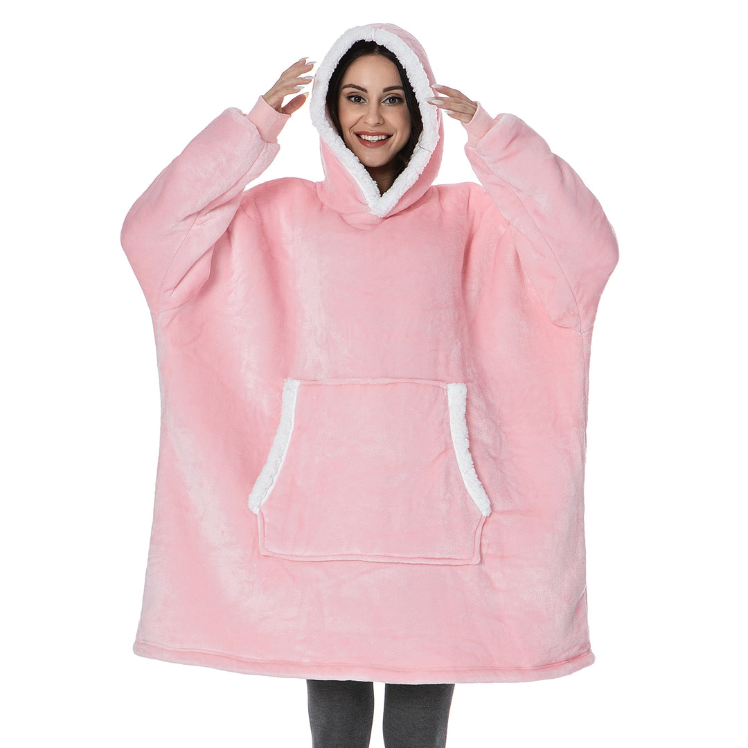 Sammy Jackson™ Hoodie & Blanket | Delightful Combination of a Soft Hoodie and Cozy Blanket in One!