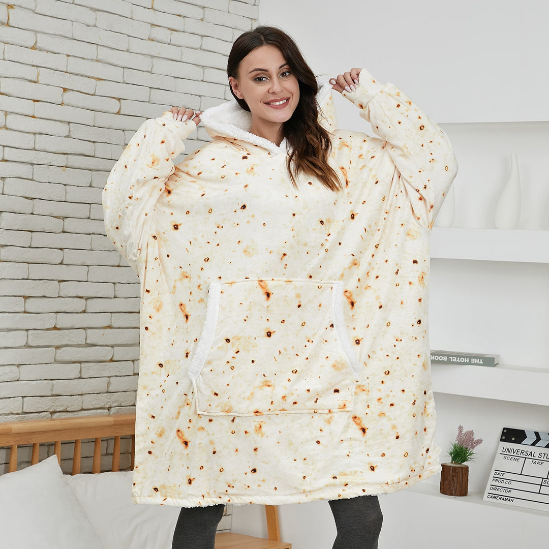 Sammy Jackson™ Hoodie & Blanket | Delightful Combination of a Soft Hoodie and Cozy Blanket in One!