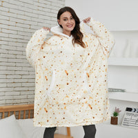 Sammy Jackson™ Hoodie & Blanket | Delightful Combination of a Soft Hoodie and Cozy Blanket in One!