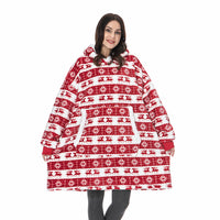 Sammy Jackson™ Hoodie & Blanket | Delightful Combination of a Soft Hoodie and Cozy Blanket in One!