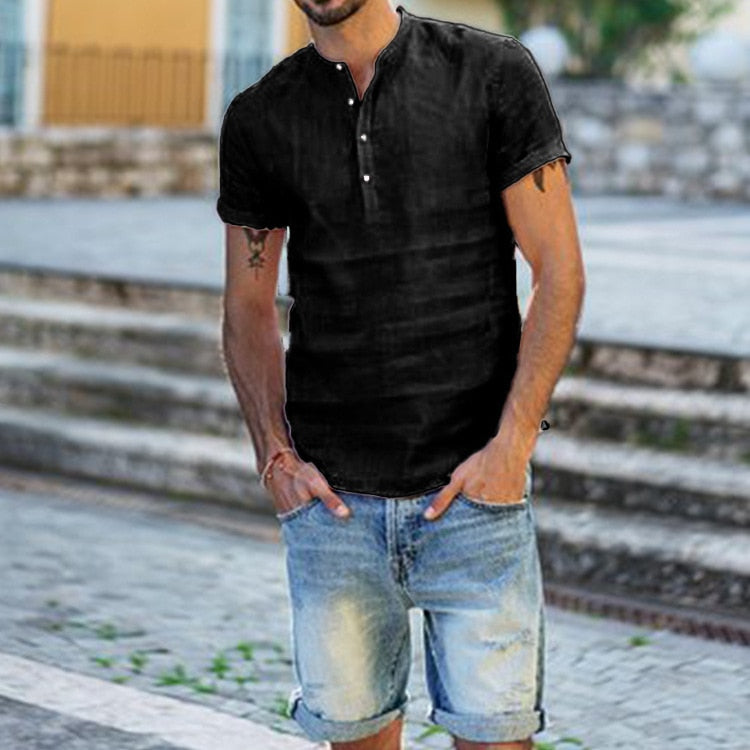 Sammy Jackson™ Leon Linen Shirt | A stylish & casual men's shirt
