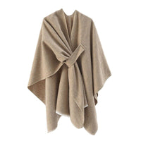 Mia Cashmere Poncho | Retro & Stylish
