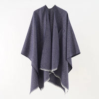 Mia Cashmere Poncho | Retro & Stylish