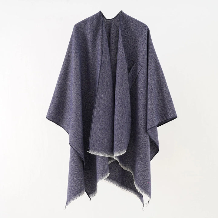 Mia Cashmere Poncho | Retro & Stylish