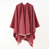 Mia Cashmere Poncho | Retro & Stylish