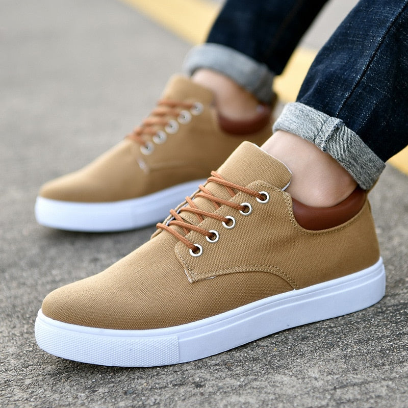 Sammy Jackson™ David Sneakers | Tough men's sneakers with white sole