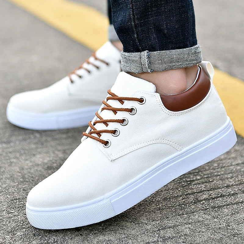 Sammy Jackson™ David Sneakers | Tough men's sneakers with white sole
