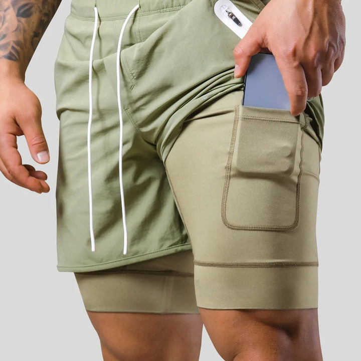 Mauro 2-in-1 Sports Pants | Ideal for every workout