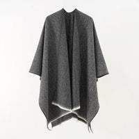 Mia Cashmere Poncho | Retro & Stylish