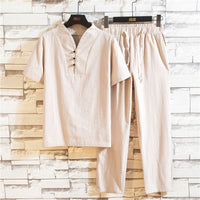 Sammy Jackson™ Luno Linen Clothing Set | A light & summery clothing set for men