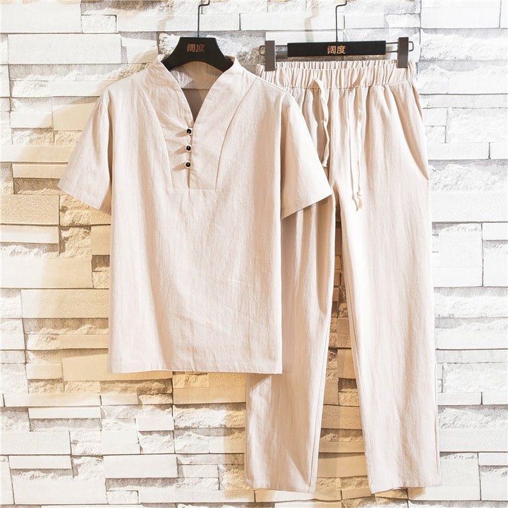 Sammy Jackson™ Luno Linen Clothing Set | A light & summery clothing set for men
