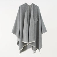 Mia Cashmere Poncho | Retro & Stylish