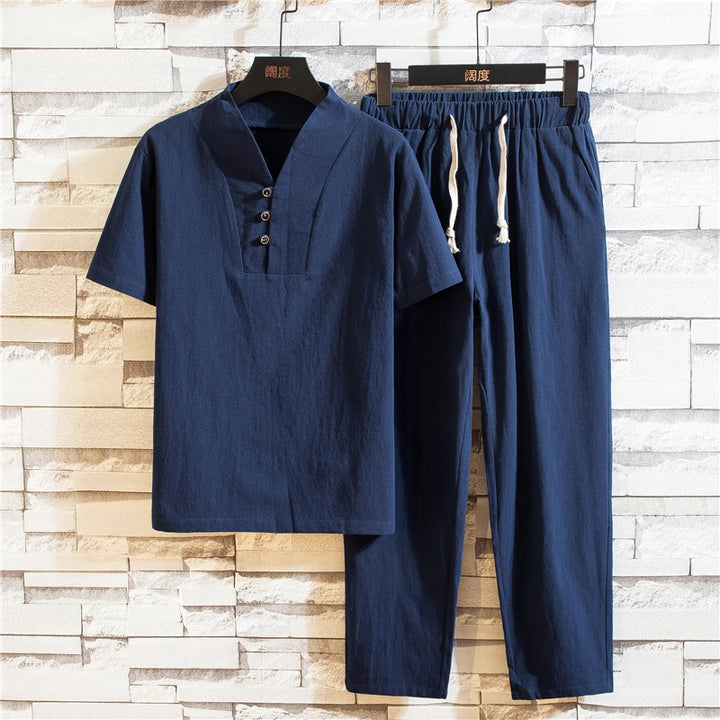 Sammy Jackson™ Luno Linen Clothing Set | A light & summery clothing set for men