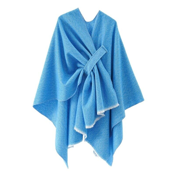 Mia Cashmere Poncho | Retro & Stylish