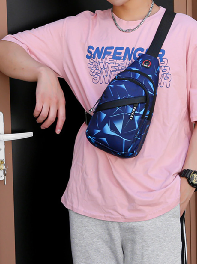 Sammy Jackson™ Clint Crossbody Bag | De beste travelgadget voor heren