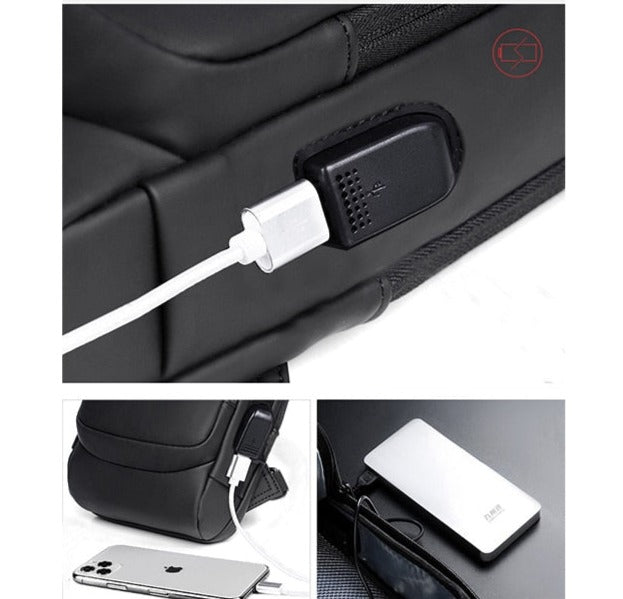 Sammy Jackson™ Trav Crossbody Bag | Een praktische & stijlvolle herentas